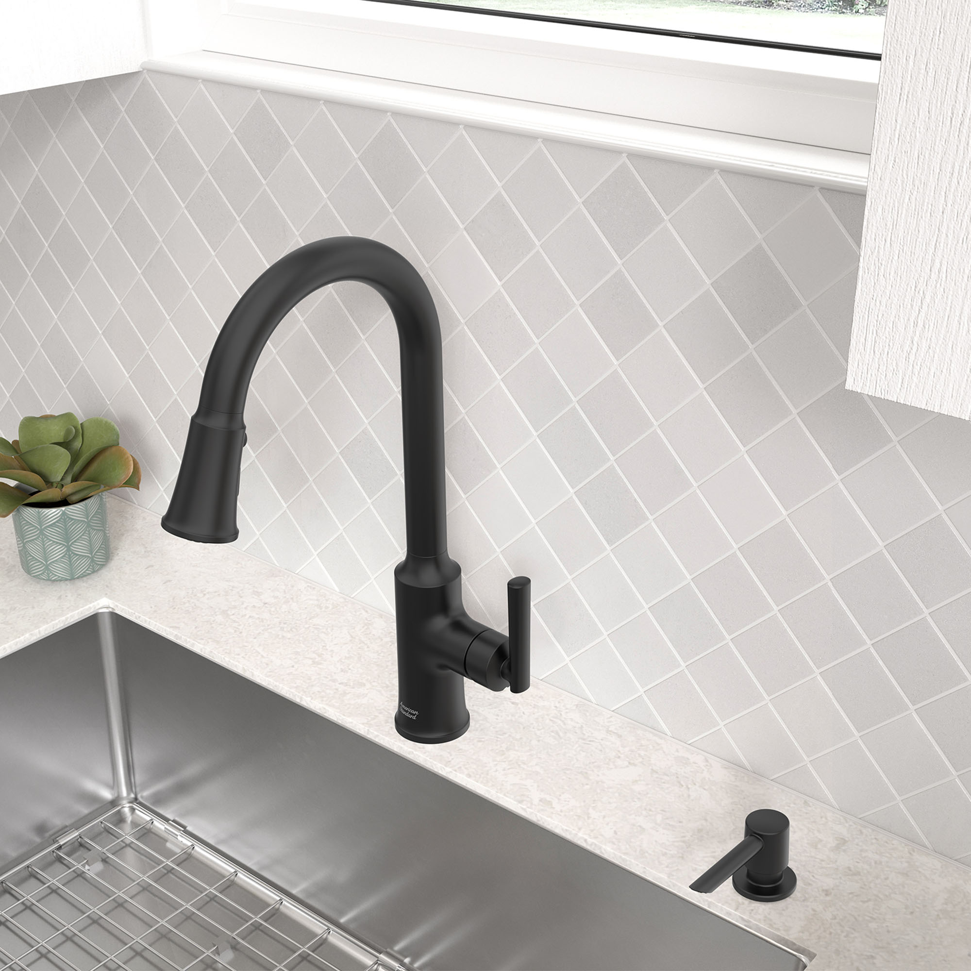 Raviv® Single-Handle Pull-Down Kitchen Faucet